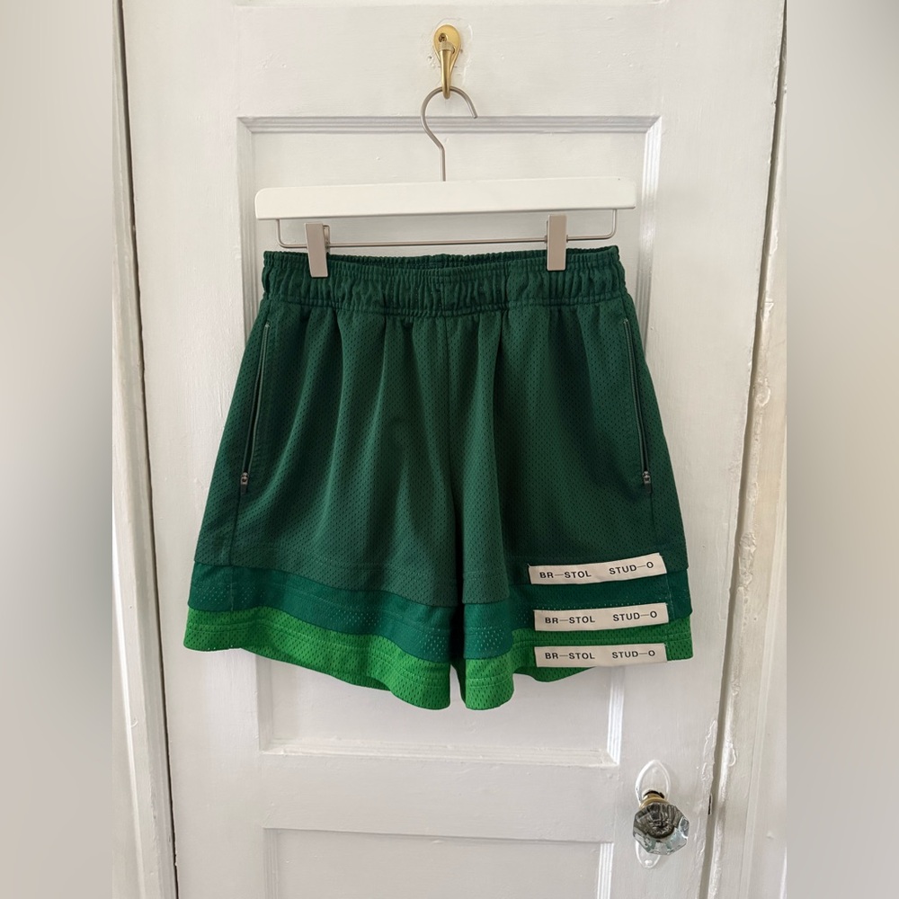 Bristol Studios | Triple Hem Short | Green | Unisex